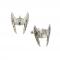 Thor Silver Tone Cut Out Helmet Cufflinks.JPG